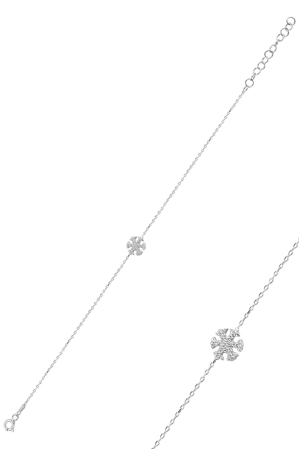 Gümüş kartanesi bileklik