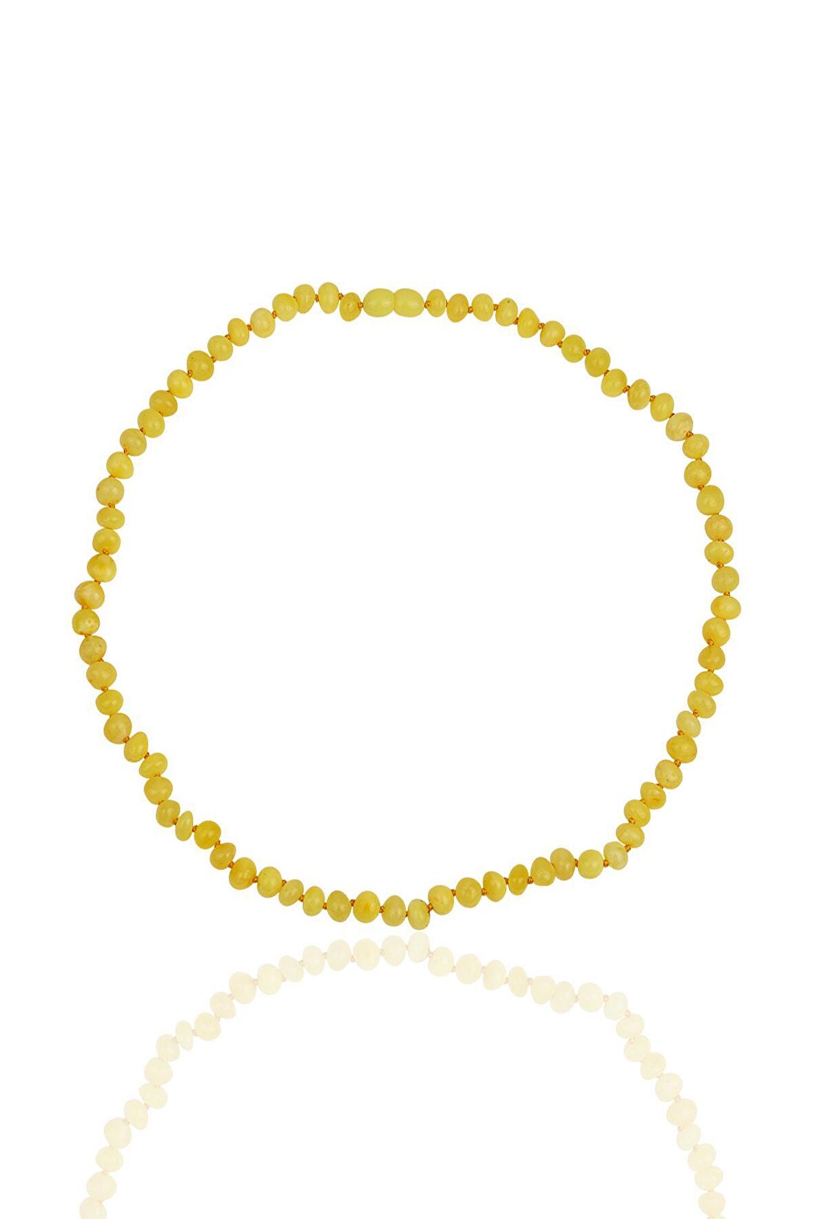 Orjinal damla kehribarı bebek kolyesi - diş kolye