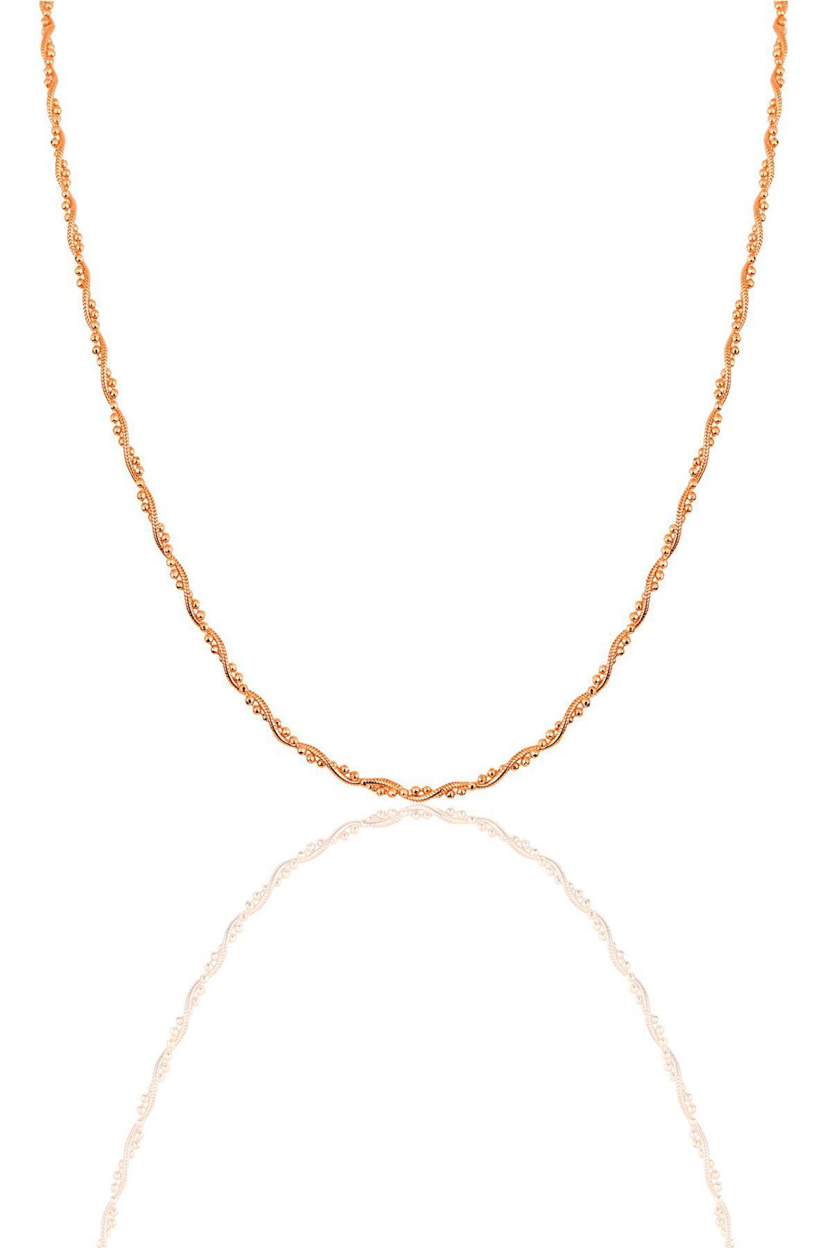 Gümüş rose toplu italyan kolye