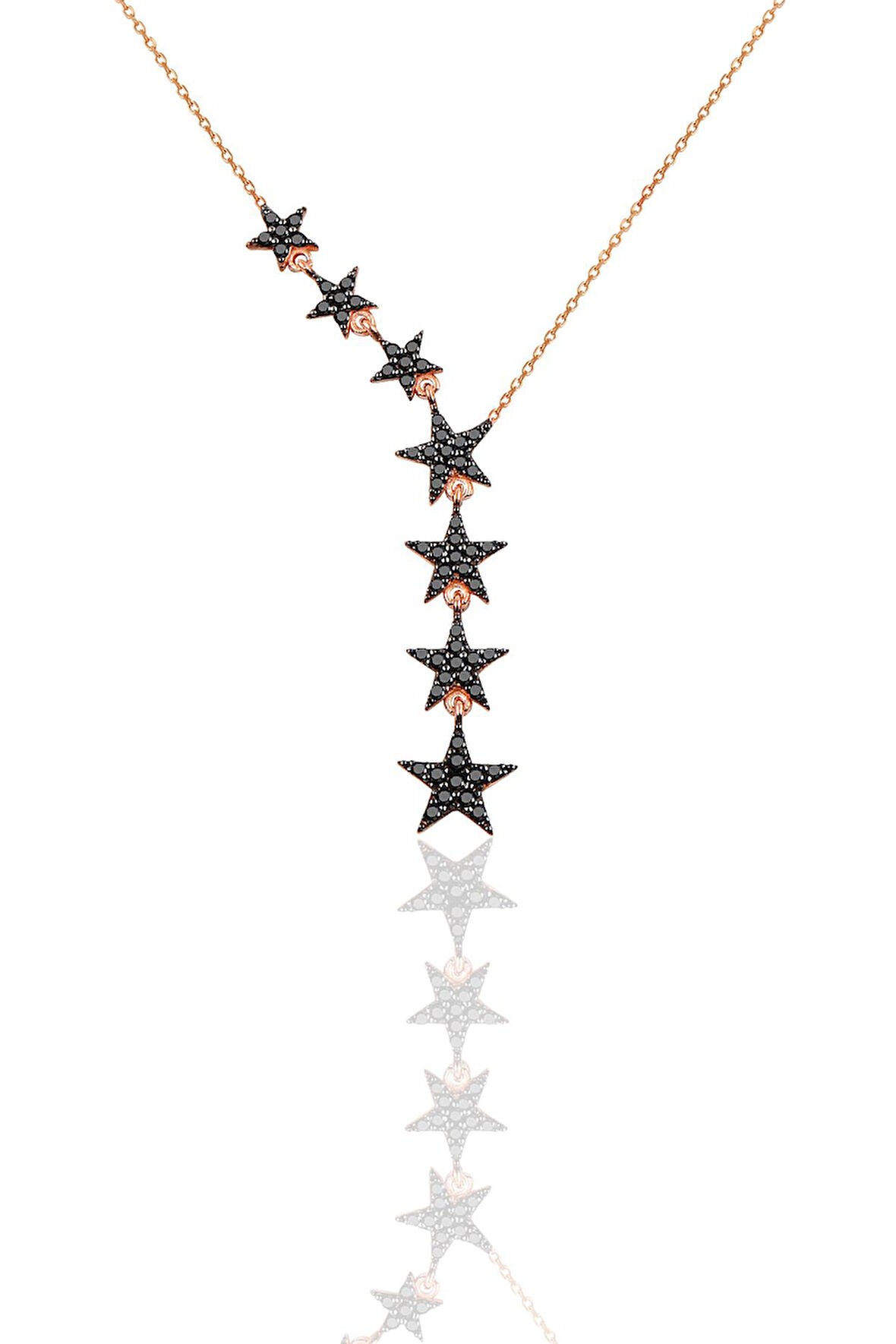 Kuyruklu yıldız onix taşlı kolye SGTL3512