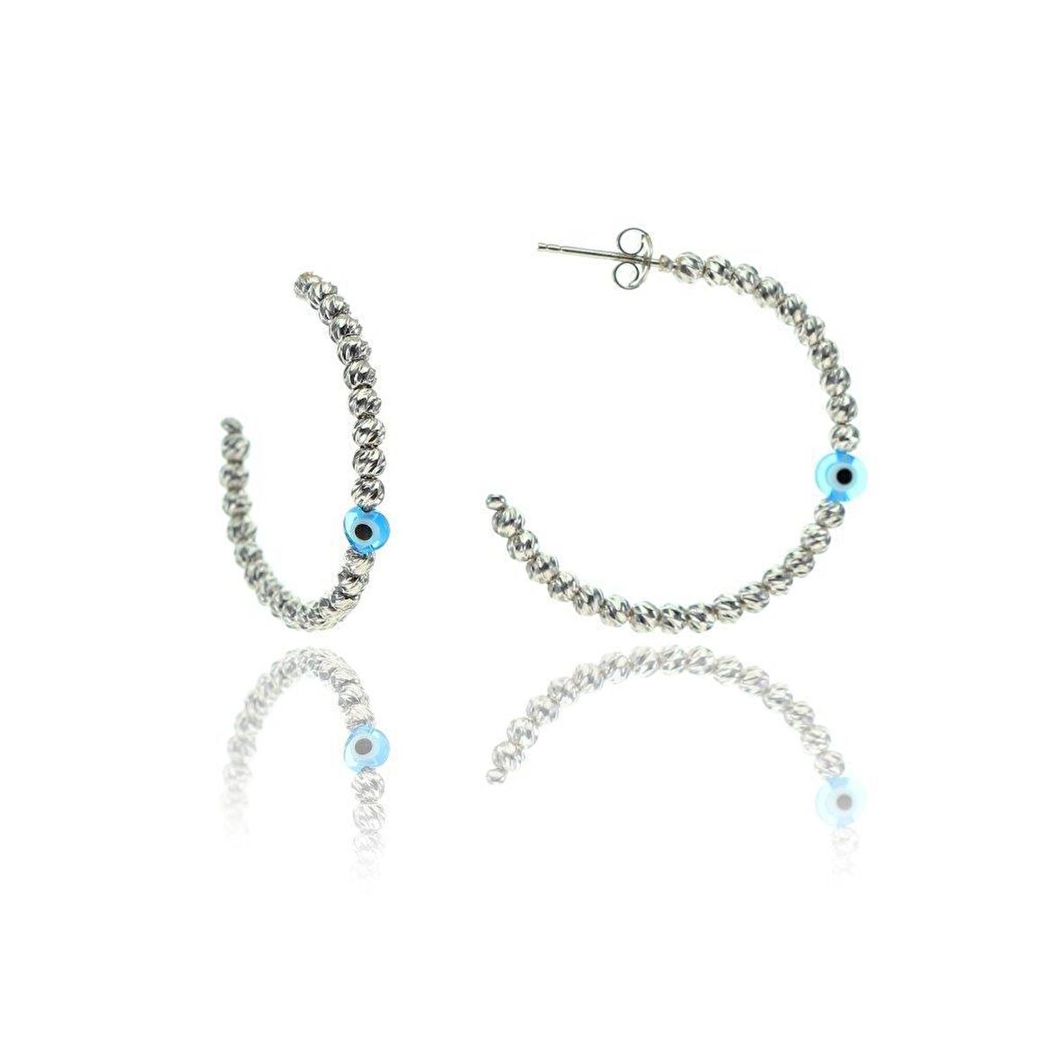 Büyük boy halka dorica küpe