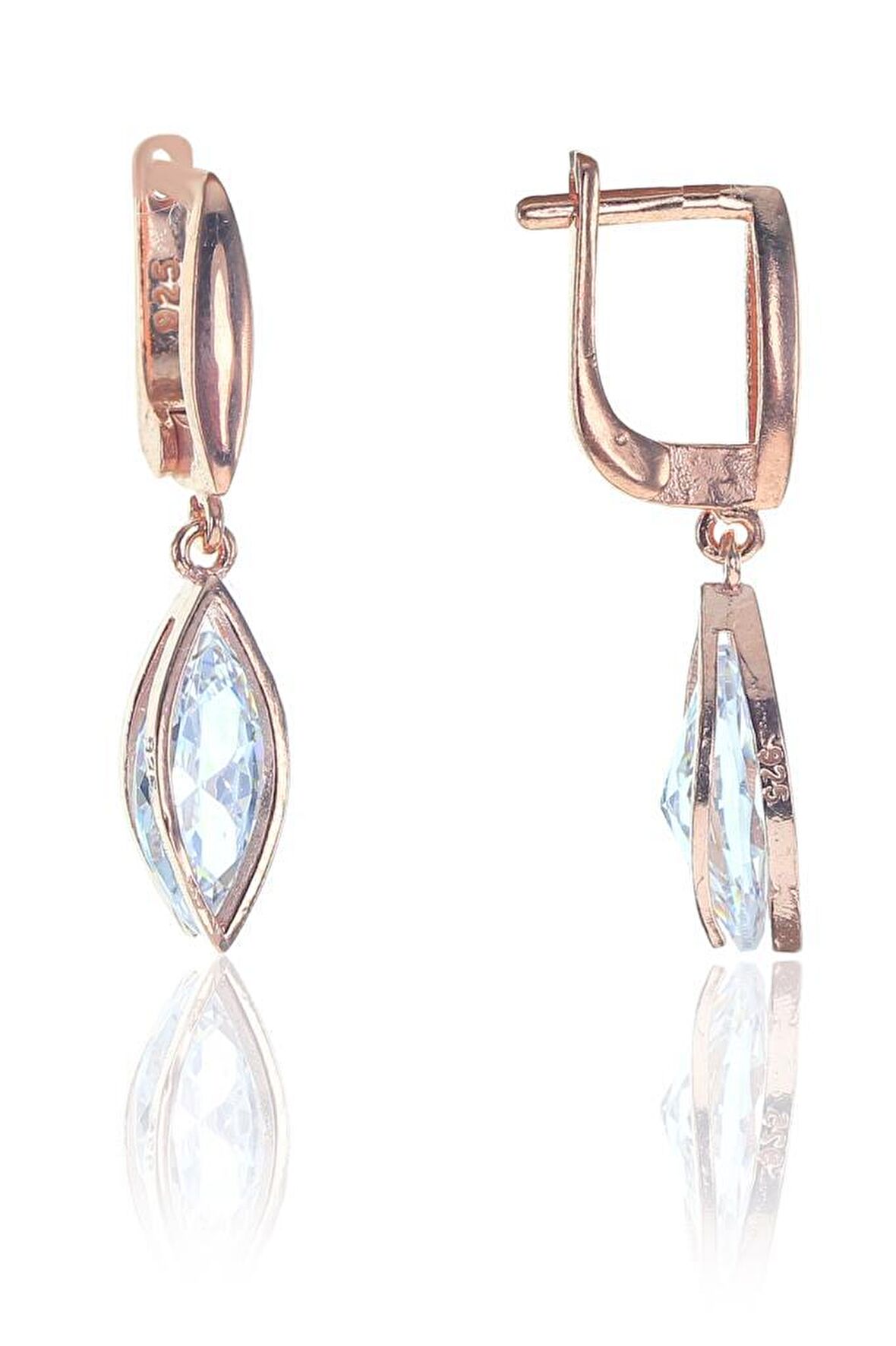 Geometrik mekik küpe