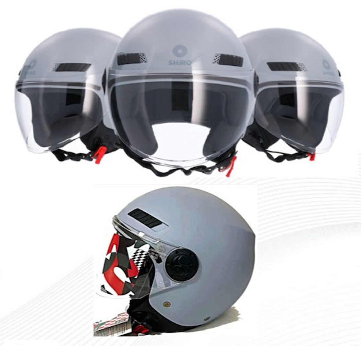 SHIRO KASK JET OFC KIOTO M.C MAT NARDO L 5960