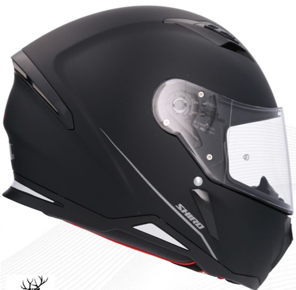 SHIRO KASK FULLFACE HUNTER M.C MAT SİYAH L 5960