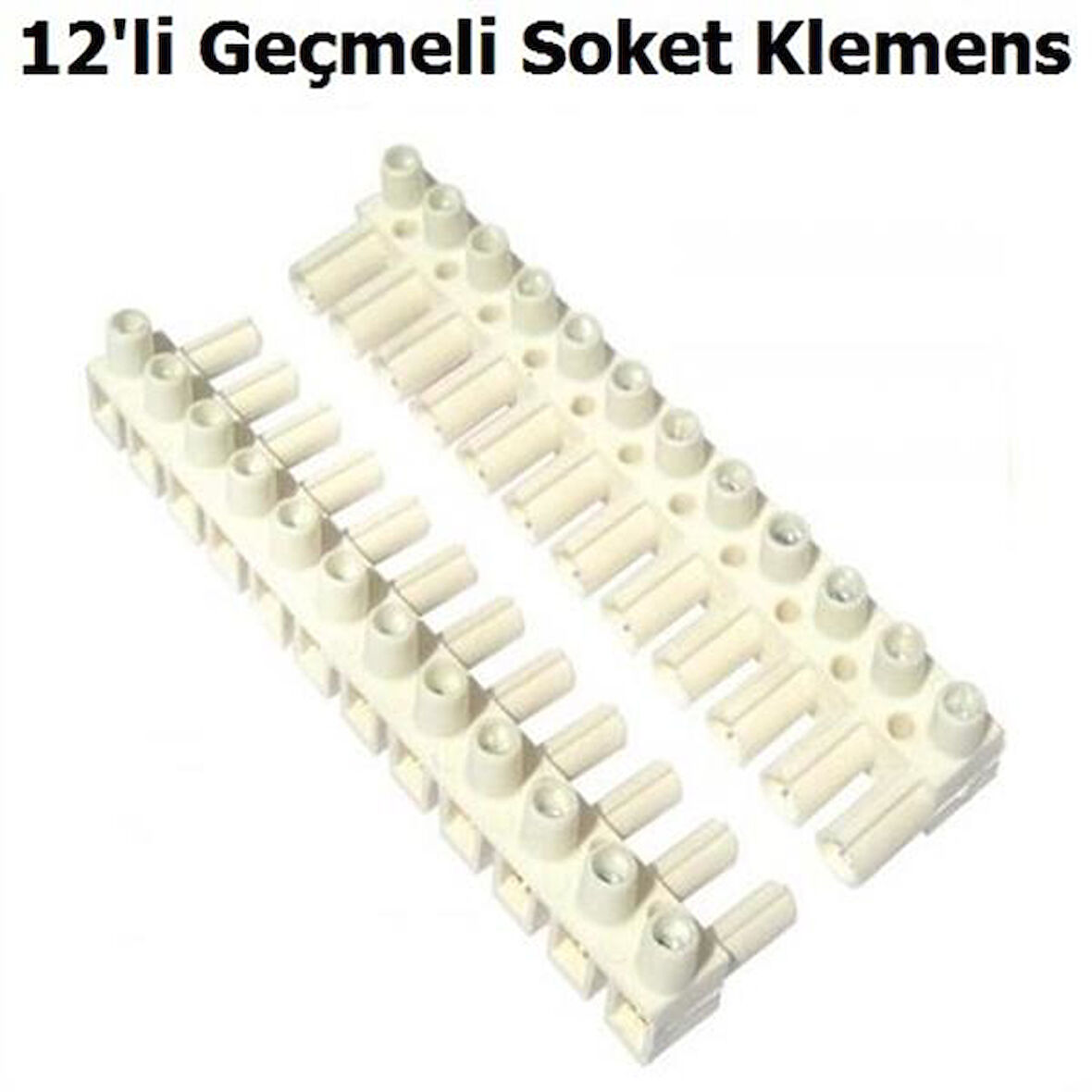 Soket Klemens Geçmeli 12'Li