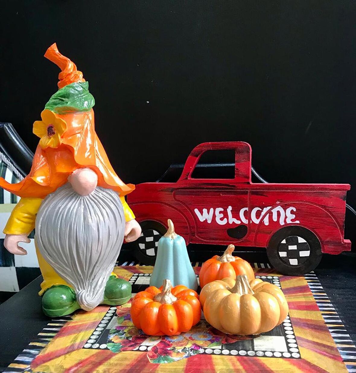 Halloween Gnome - Sonbahar Cücesi 