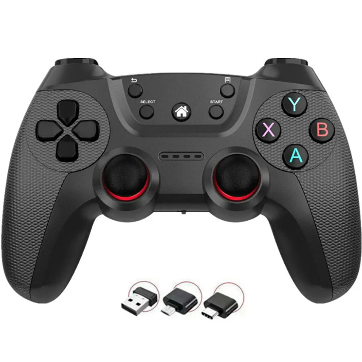 Ozmik CM-029 Pc Gamepad Için 2.4g Tekli Kol Kablosuz Oyun Kolu Ps3 Için