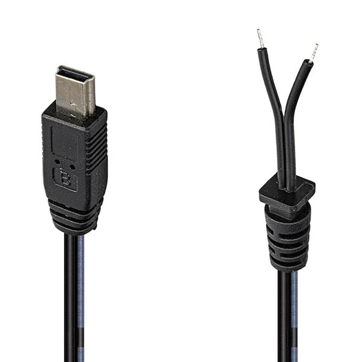 YERLİ ÜRETİM 1.2 METRE 18/0.10BS*2F MİNİ USB YEDEK ADAPTÖR KABLOSU