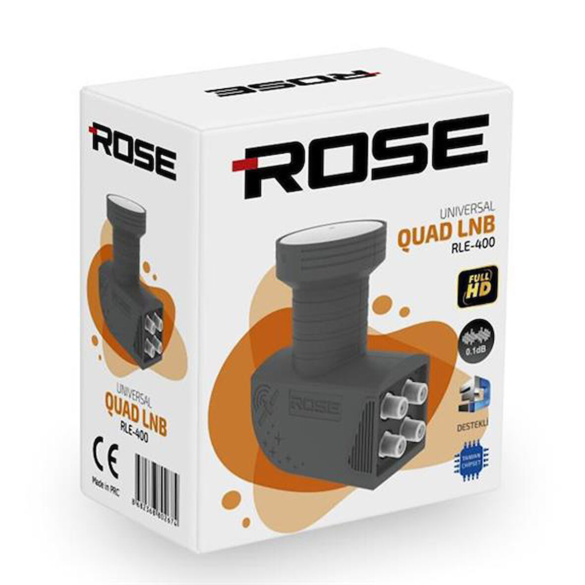 ROSE R0-400 QUAD DÖRTLÜ LNB 0.1DB