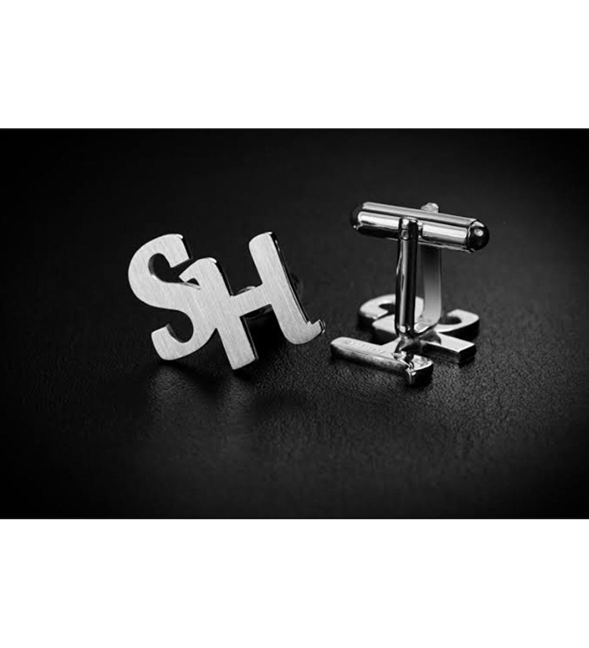 GÜMÜŞ HARF KOL DÜĞMESİ SHMODEL