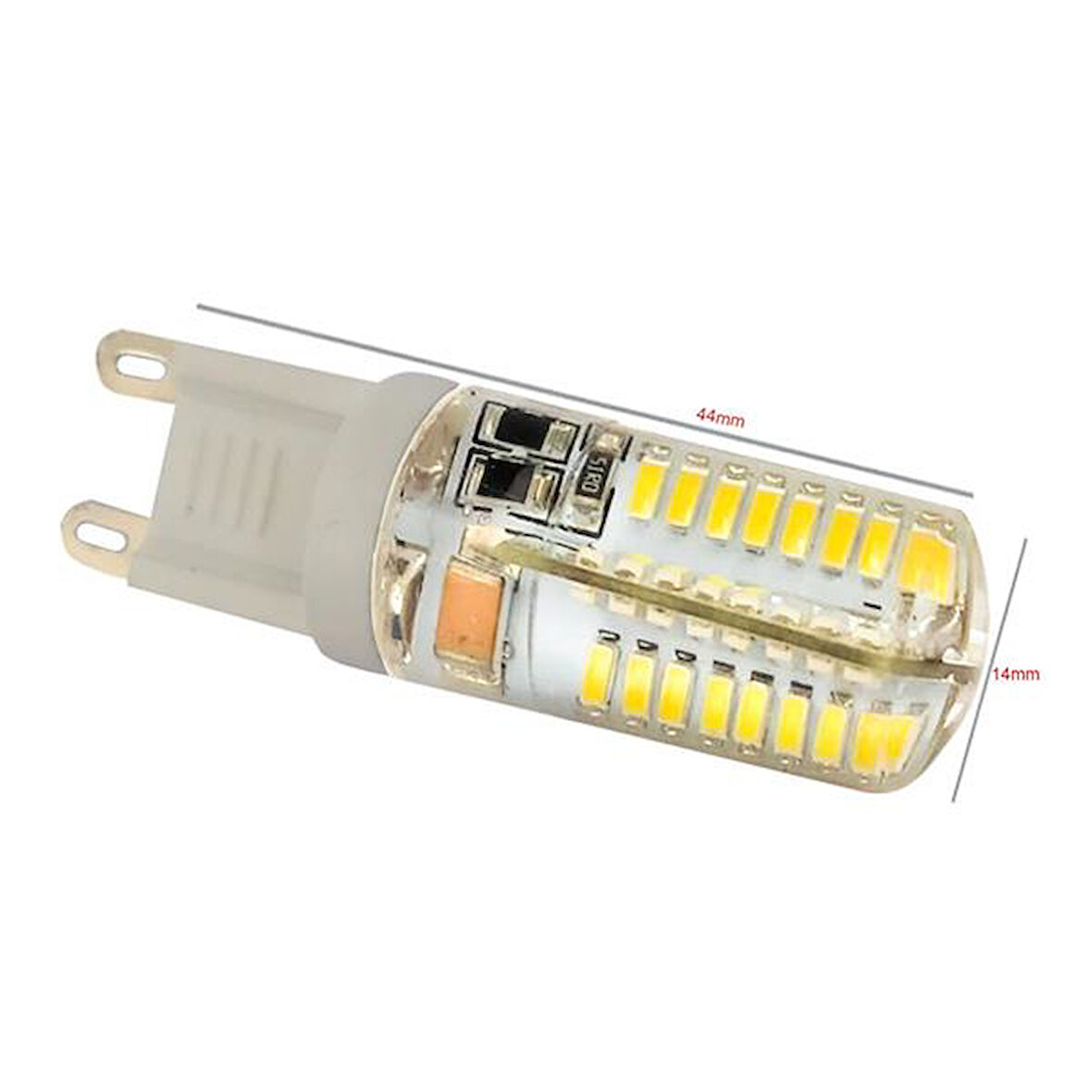 G9 Avize Ampul Mini Beyaz 220V 3W 64 Led