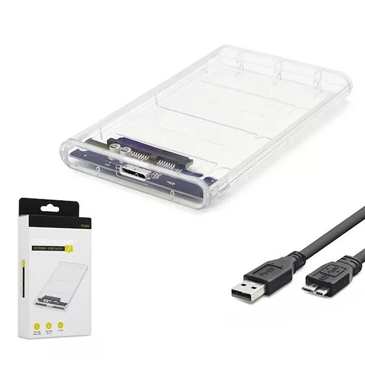 HARDDİSK KUTUSU SSD HDD 2.5 SATA USB 3.0 HDX-1760