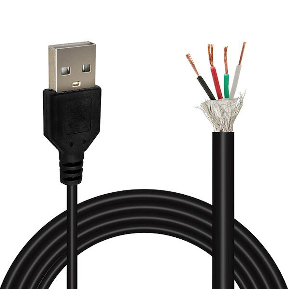 1.5 METRE AÇIK UÇLU USB KABLO