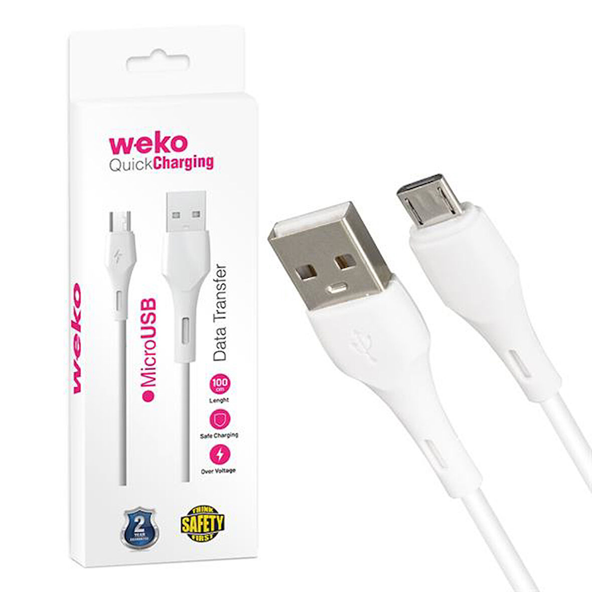 WK-22017 USB TO MICRO USB 1 MT ŞARJ KABLOSU KUTULU