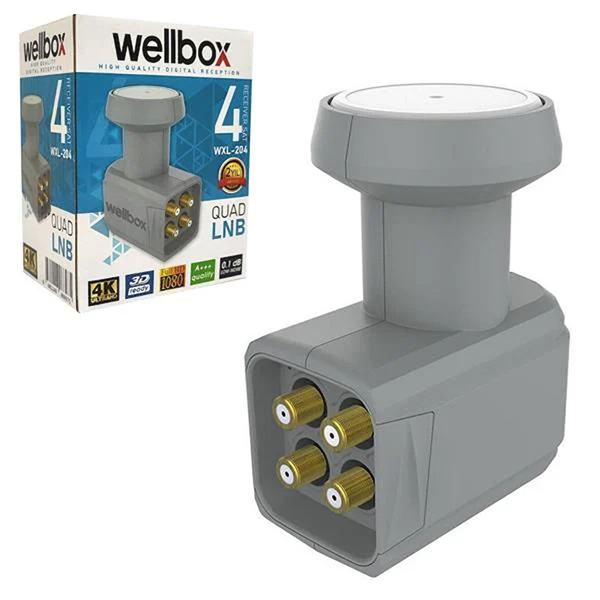 WXL-104/204 4Lü Lnb 0.1Db 3D Fhd 4K