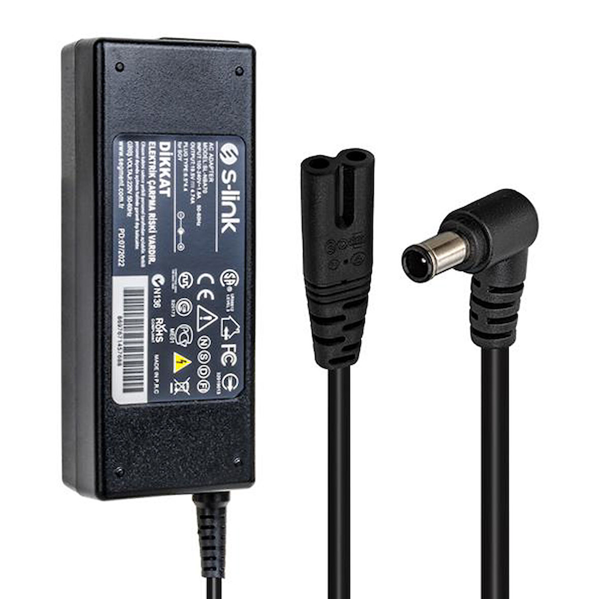 SL-NBA70 90W 19.5 VOLT 4.74 AMPER 6.5X4.4 UÇLU NOTEBOOK ADAPTÖR