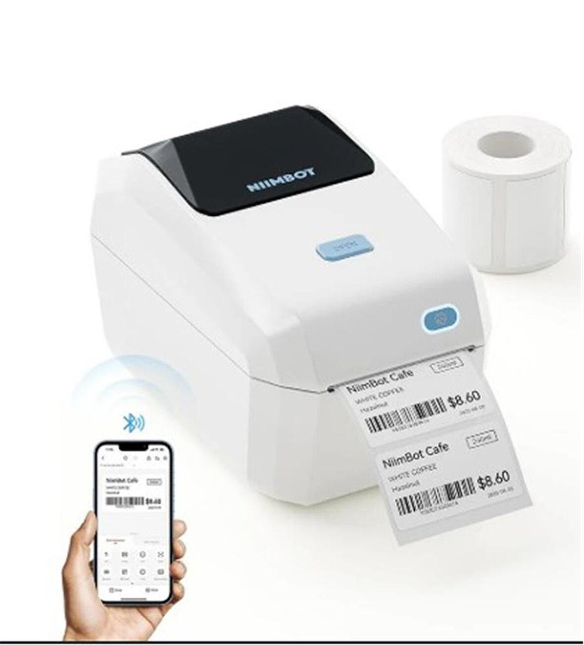 NIIMBOT K3_W CREAM Termal Taşınabilir Bluetooth + Wifi Etiket Yazıcısı