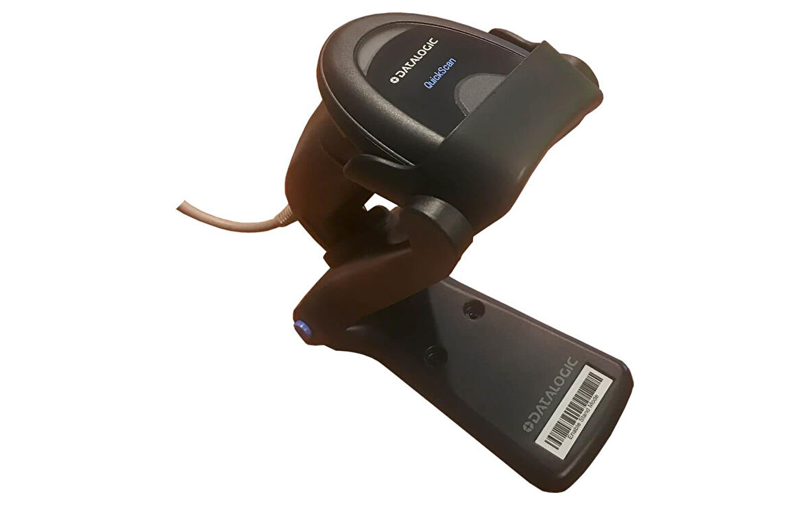 Datalogic Quickscan QD2220-BKK1S Barkod Okuyucu Ayak,USB Bağlantılı