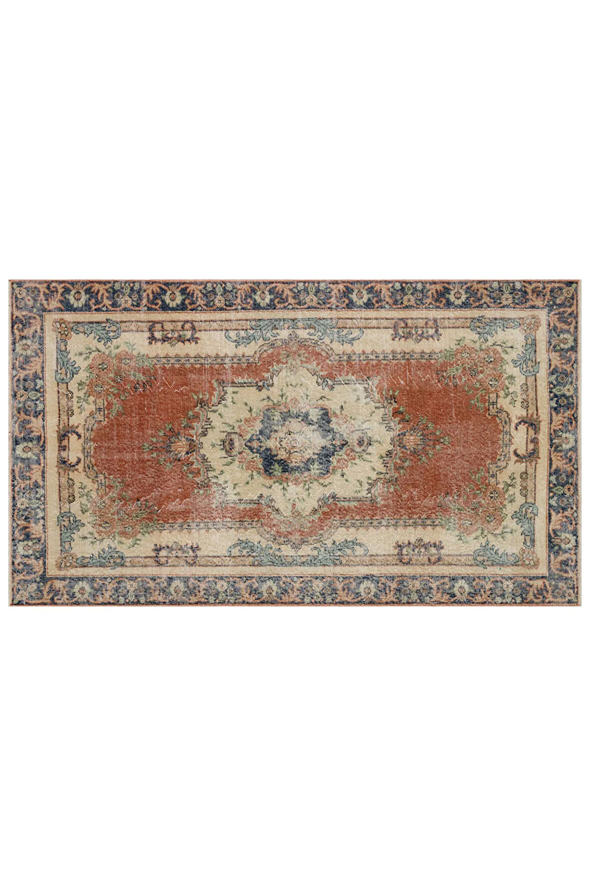 Demirci Eskitme Vintage Halı 147 x 255 cm 10191