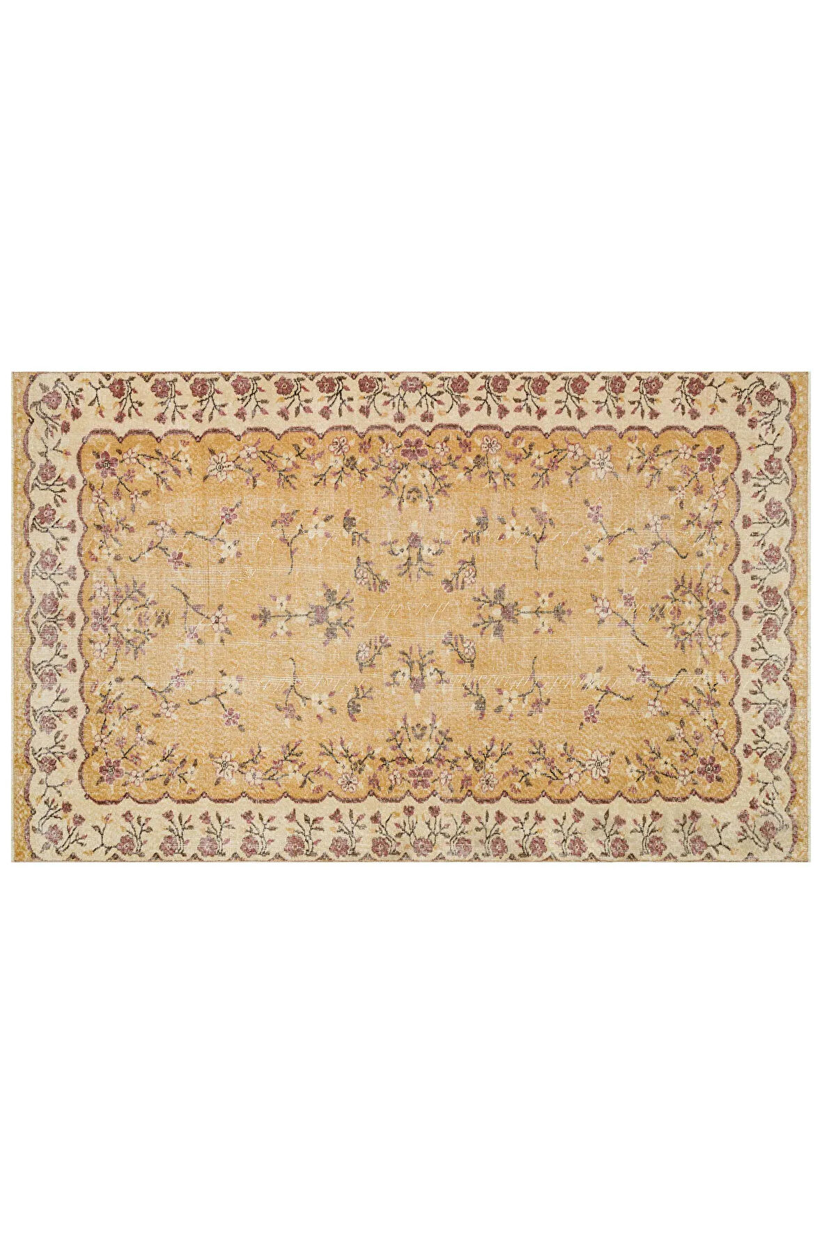Anadolu Eskitme Vintage Halı 163 x 261 cm 10208
