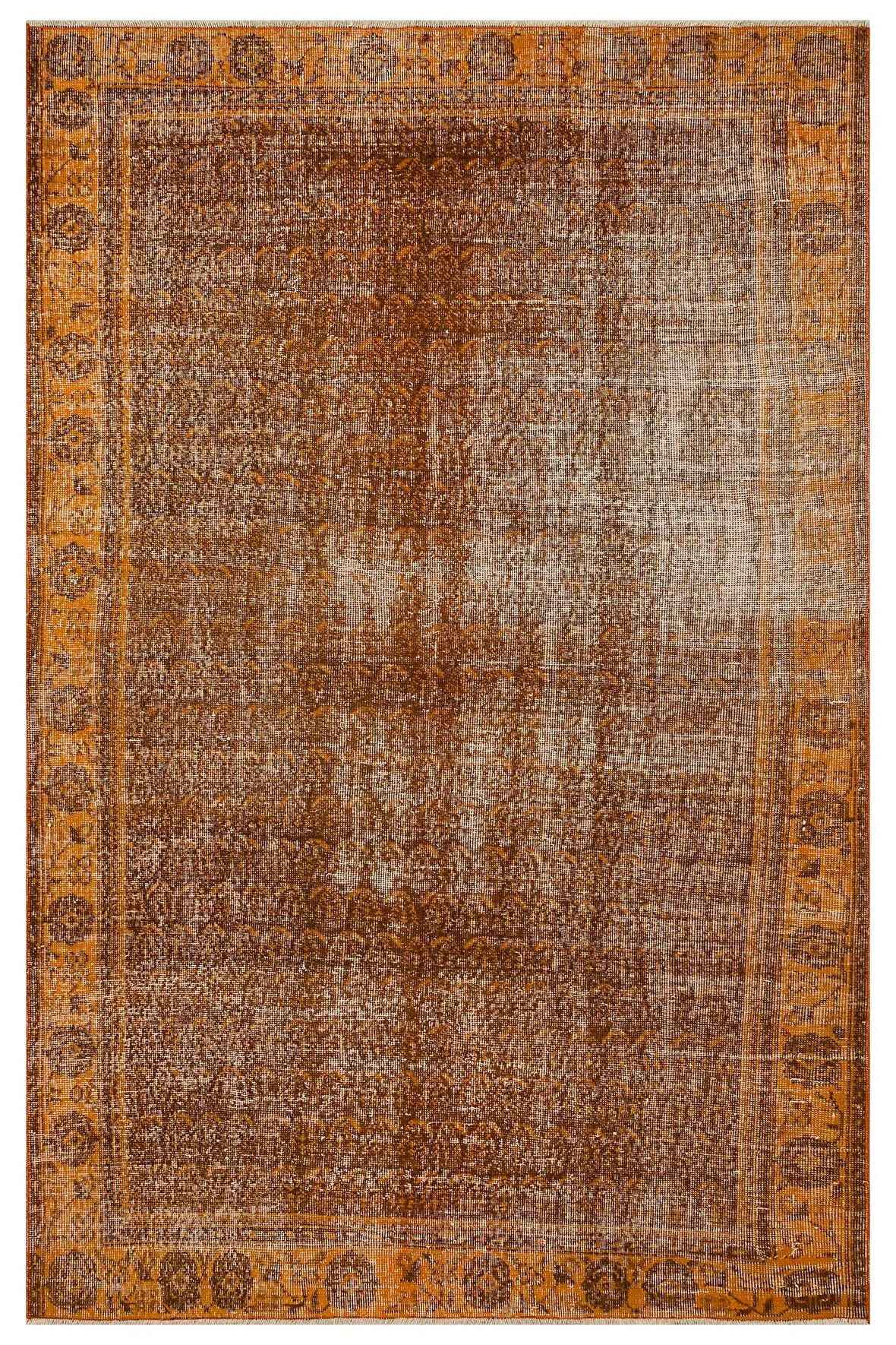 Benzersiz Vintage Eskitme Halı 157x242 cm 10365