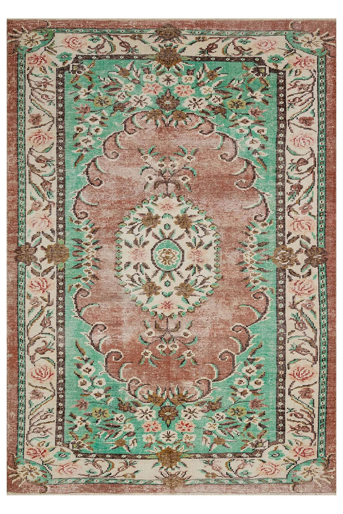 Eskitme El Dokuması Halı 187x267 cm 10425