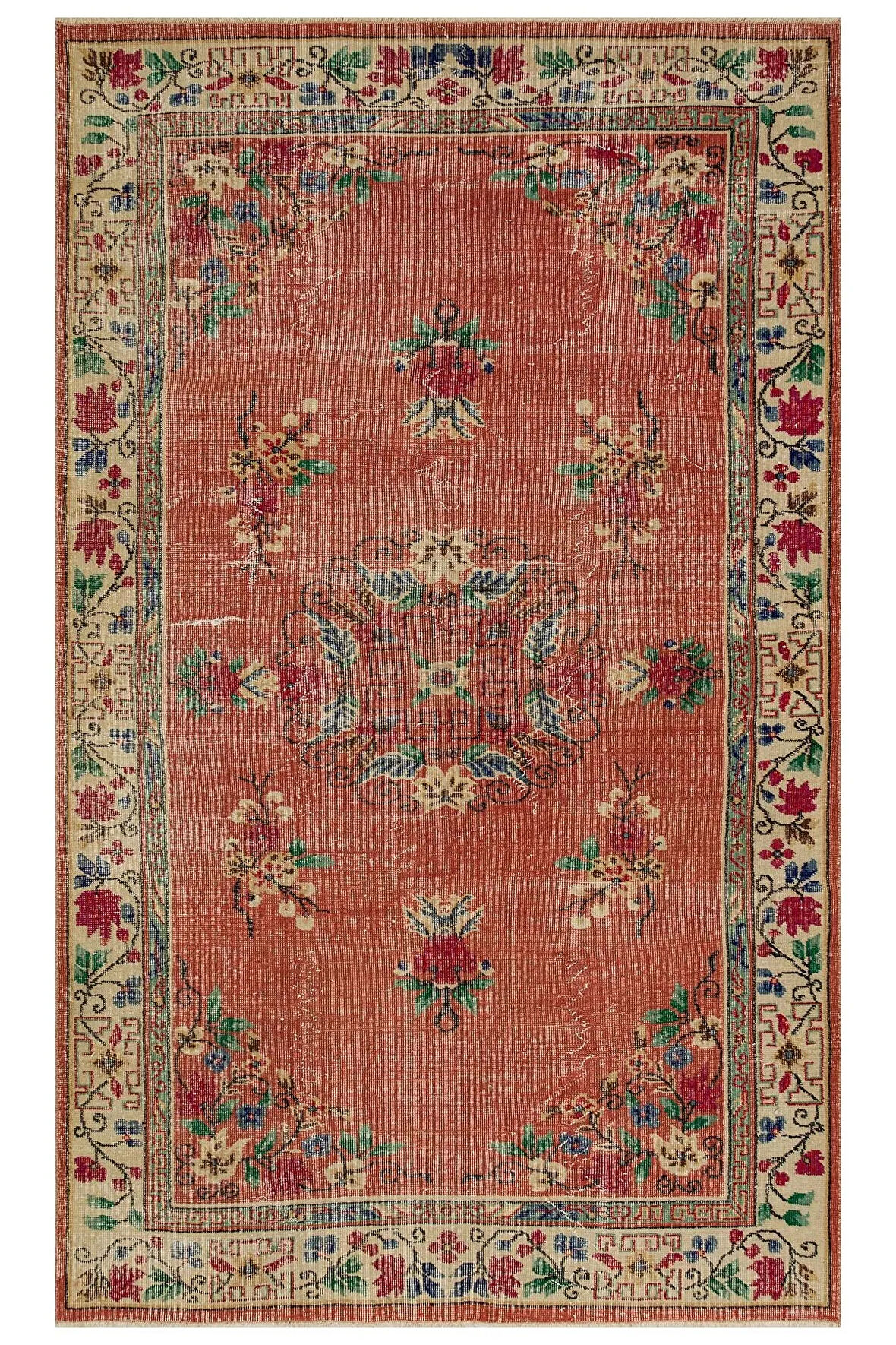 El Dokuma Vintage Halı 168x272 cm 10445