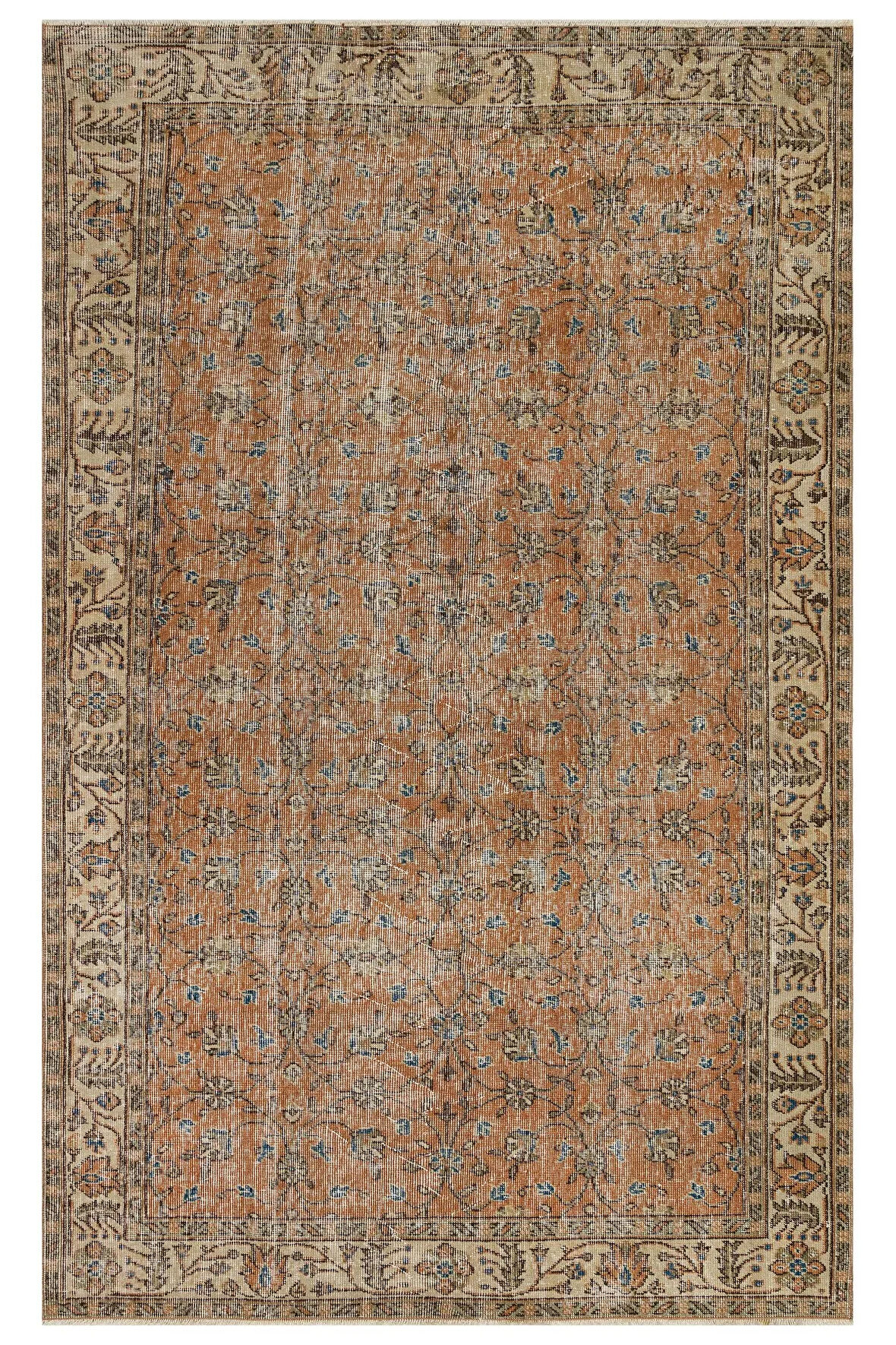 Eşsiz Güzelliğe Sahip Vintage Halı 155 x 248 cm 10119