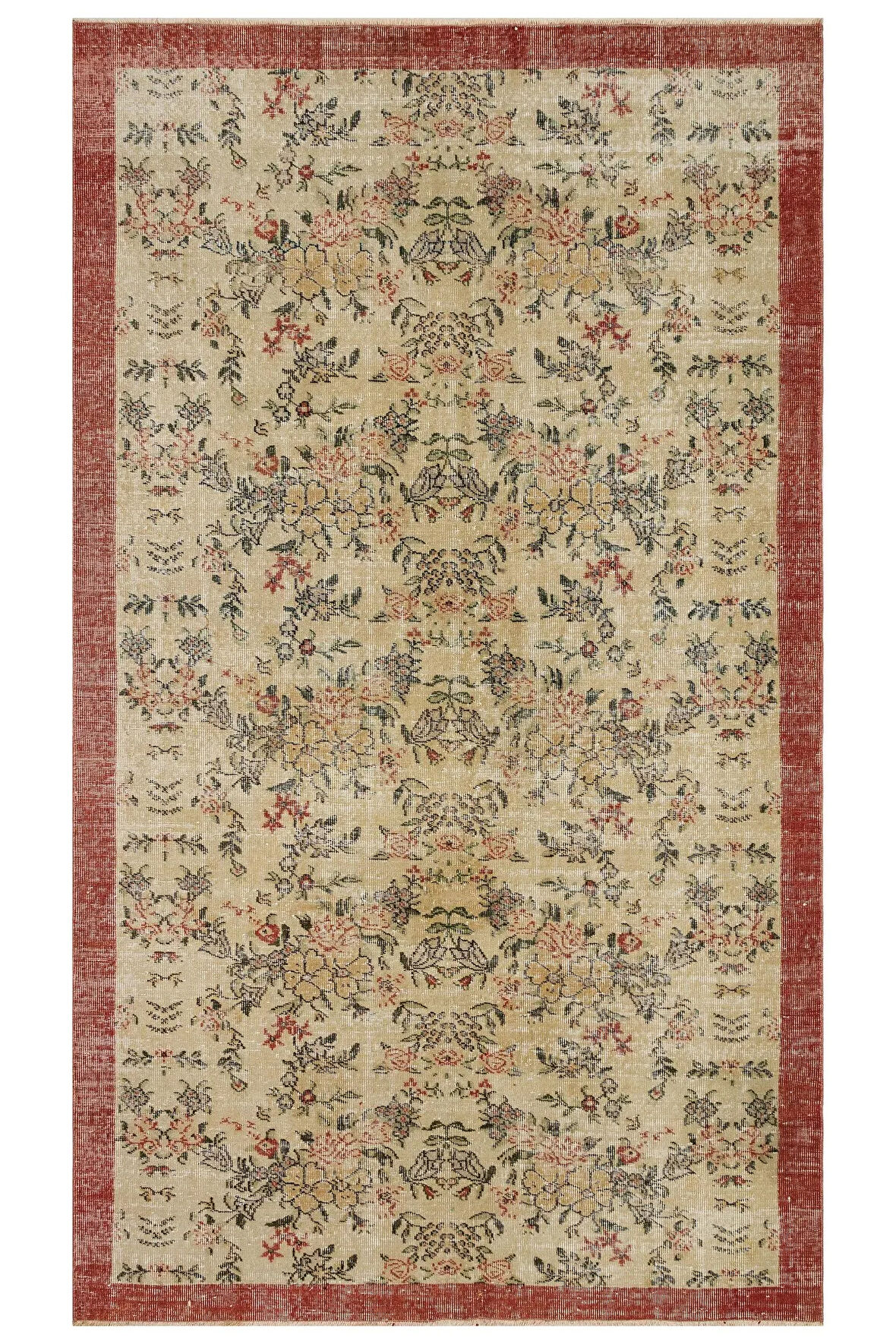 100 % Yün Eskitme Halı 158 x 273 cm 10123