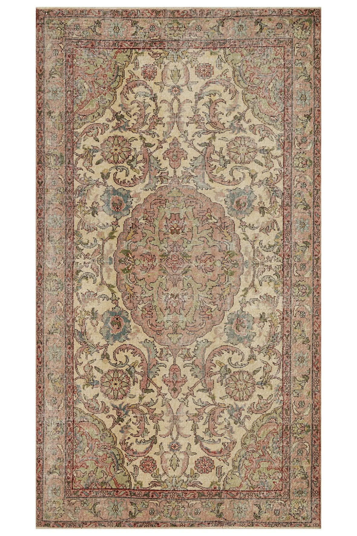 Eşsiz Güzelliğe Sahip Vintage Halı 159 x 283 cm 10138
