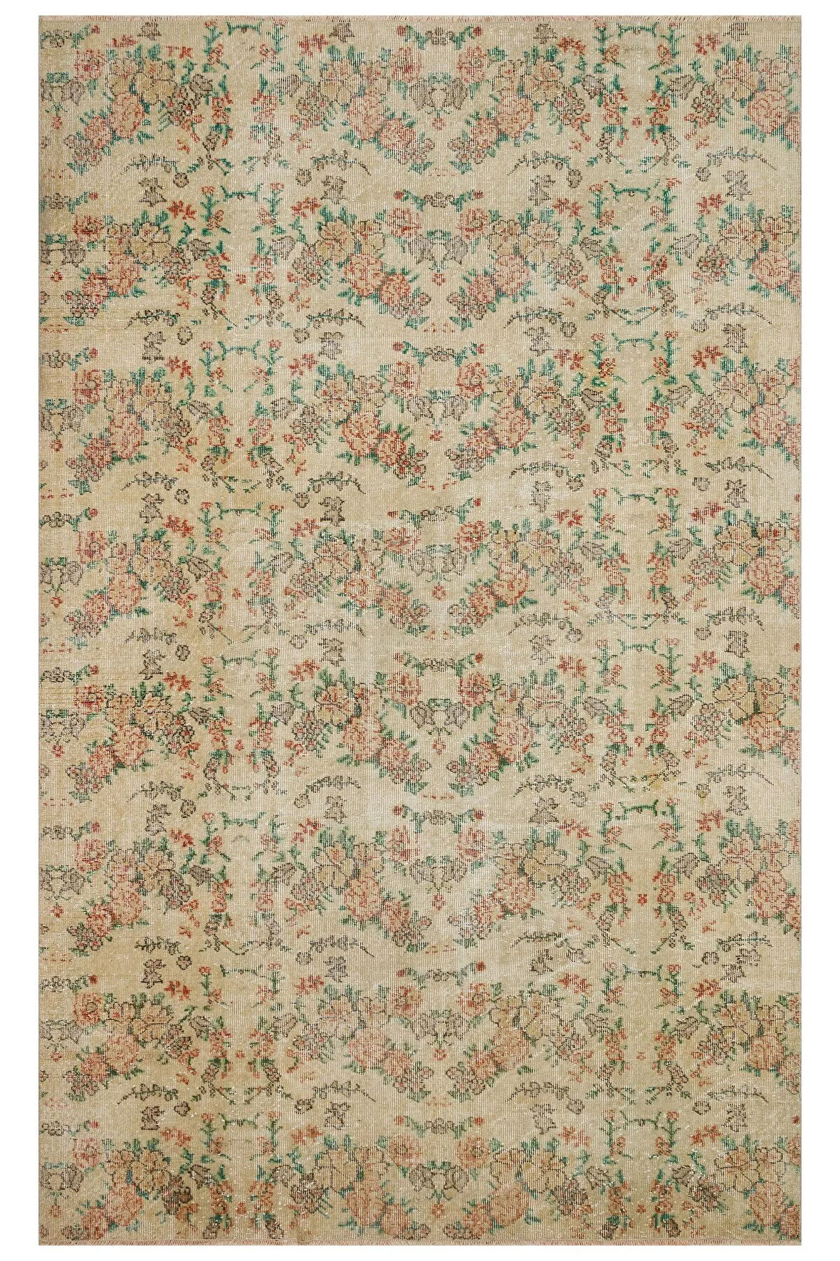 Eşsiz Güzelliğe Sahip Vintage Halı 190 x 300 cm 10101