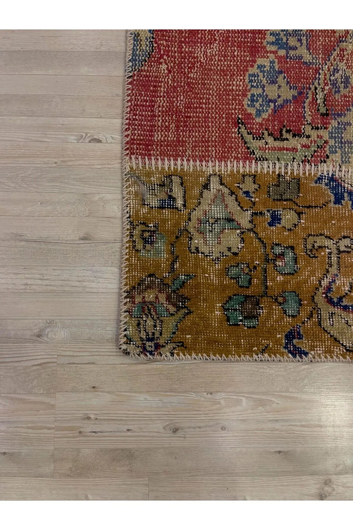 El Yapımı Patchwork Elegan Tasarım Halı 162x232 cm 4007