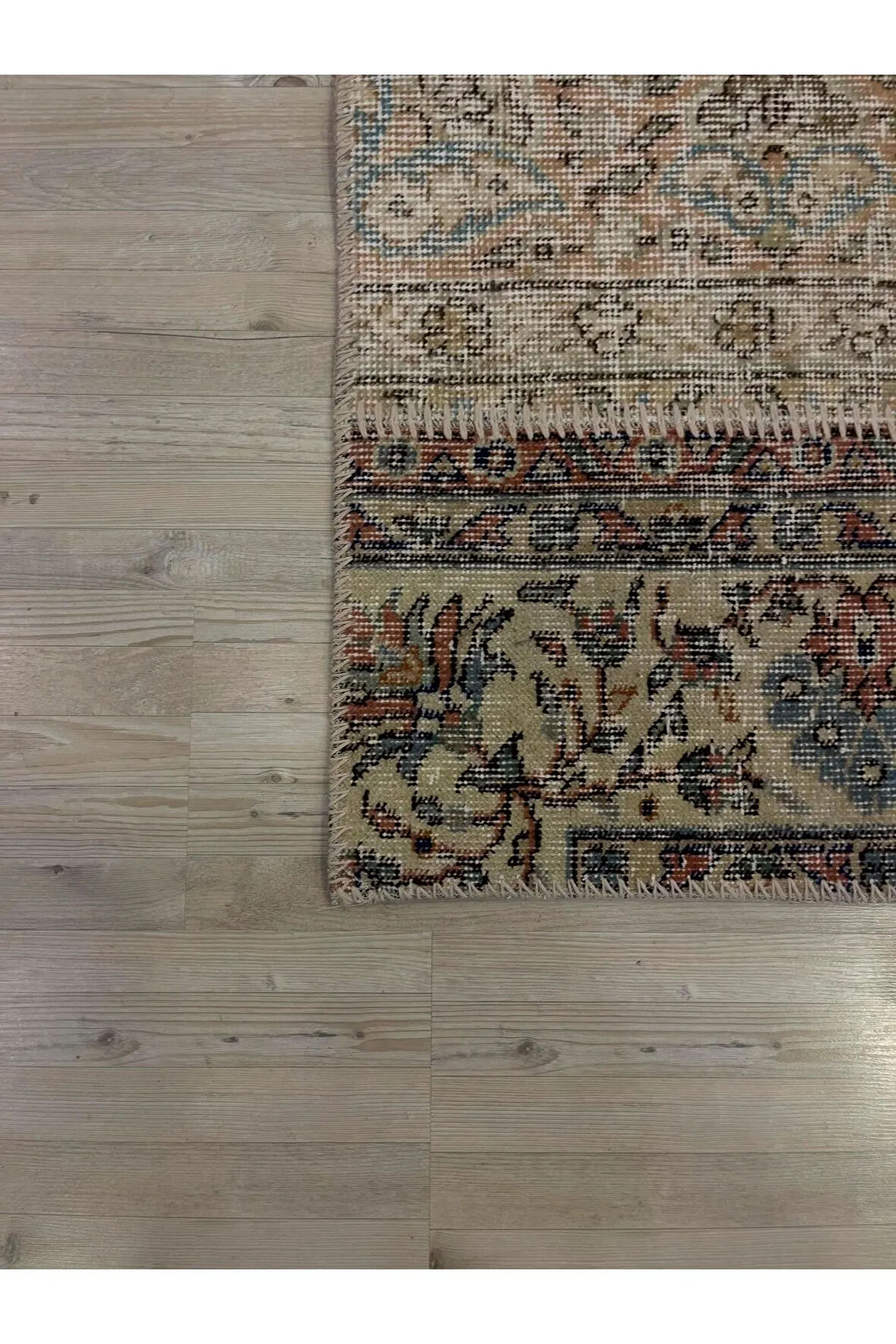 El Yapımı Patchwork Elegan Tasarım Halı 160x231 cm 4052