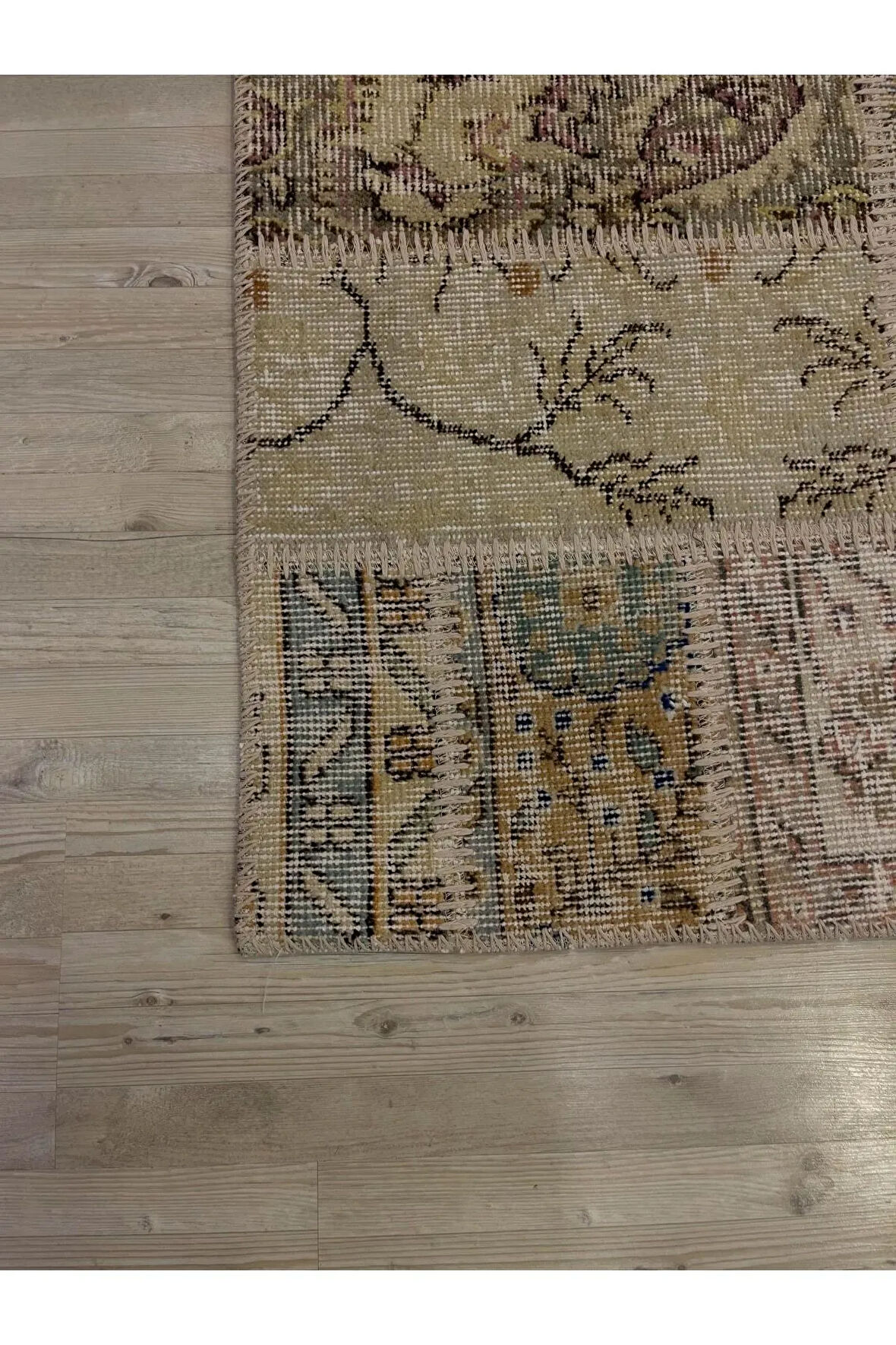 Eşsiz Klasik Gereçk Özel Patchwork Halı 161x233 cm 4056