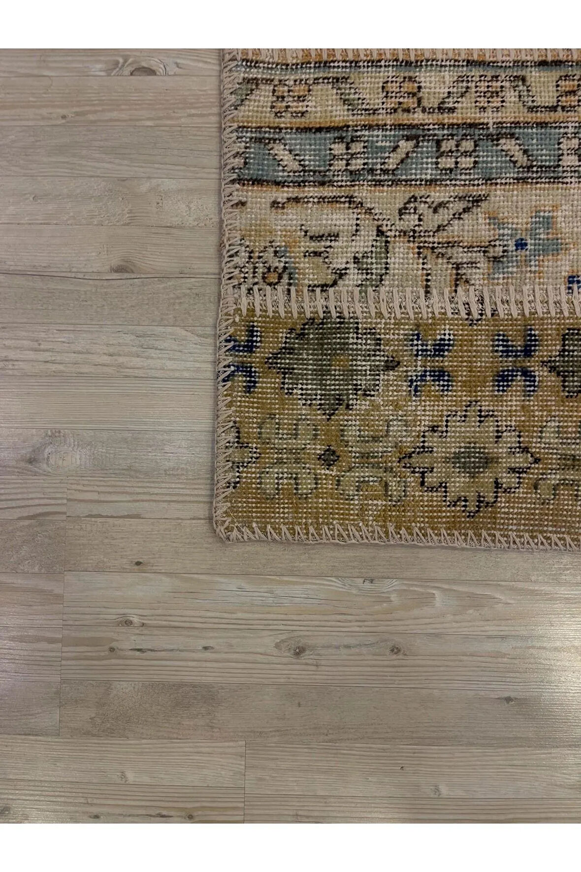 El Dokuma Eskitme Özel Patchwork Halı 161x234 cm 4066