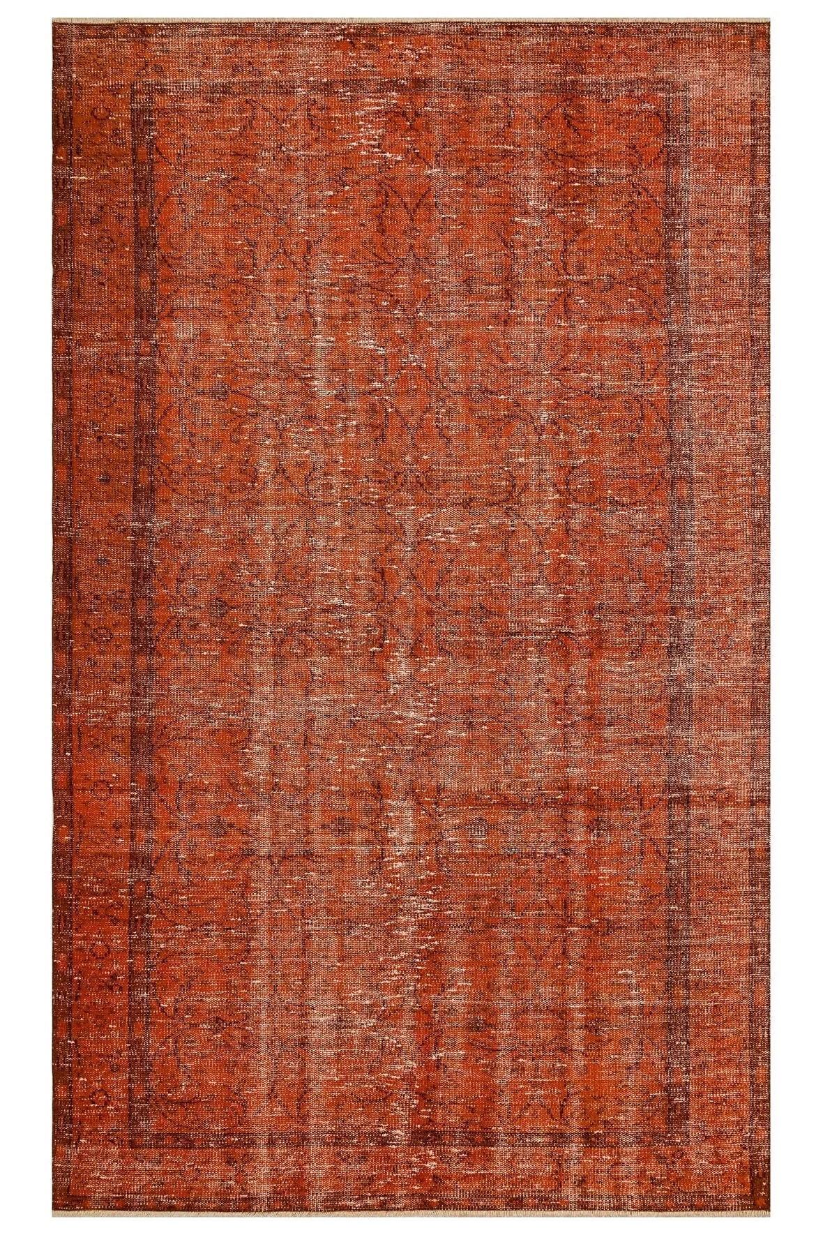 Minimalist Vintage Desenli Ipek Jüt Kilim Halı - 151x252 Cm 9909