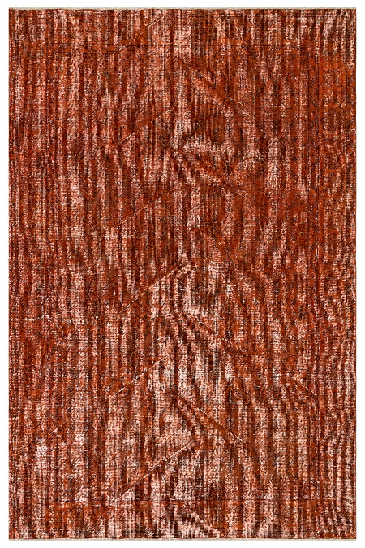 Bohem Vintage El Yapımı Jüt Kilim Halı - 169x256 Cm 9956