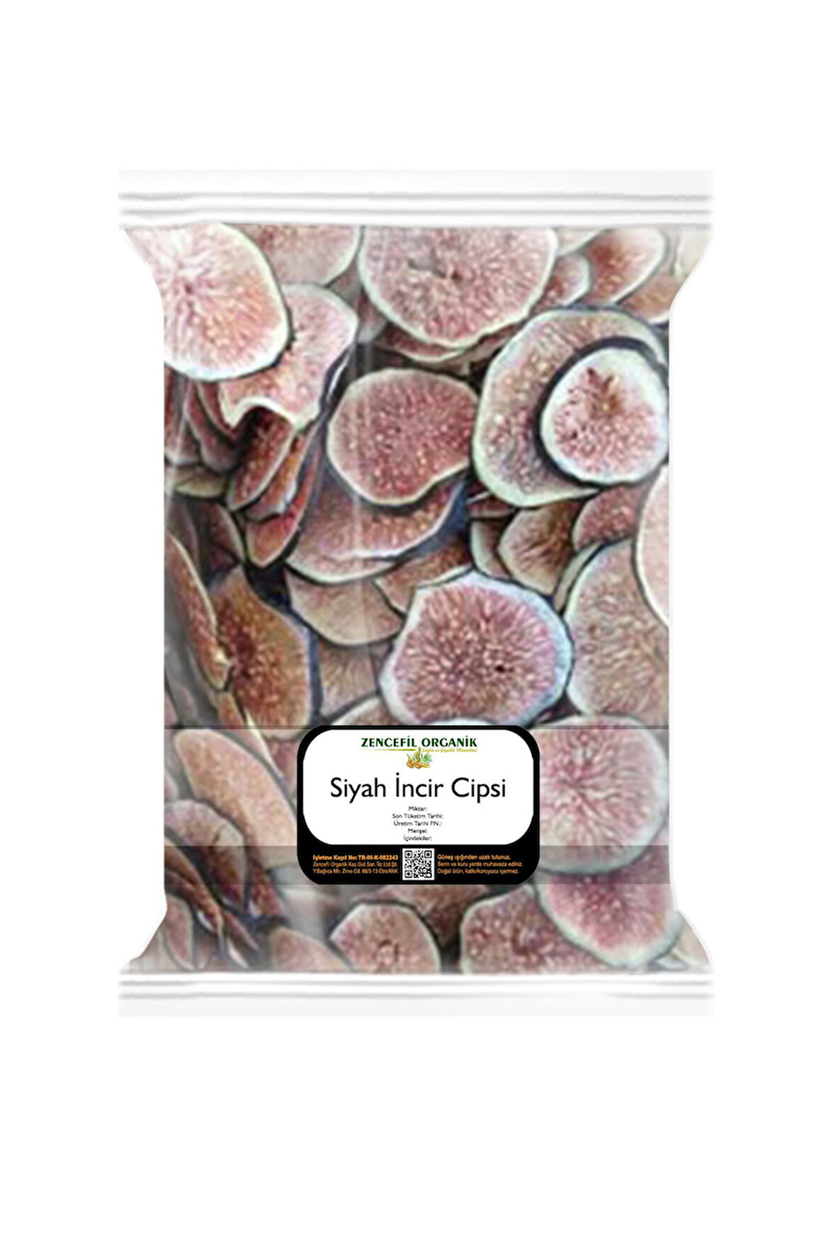 İncir Cipsi Siyah İncir 500 Gr. Katkısız İncir Kurusu 0,5 Kg.