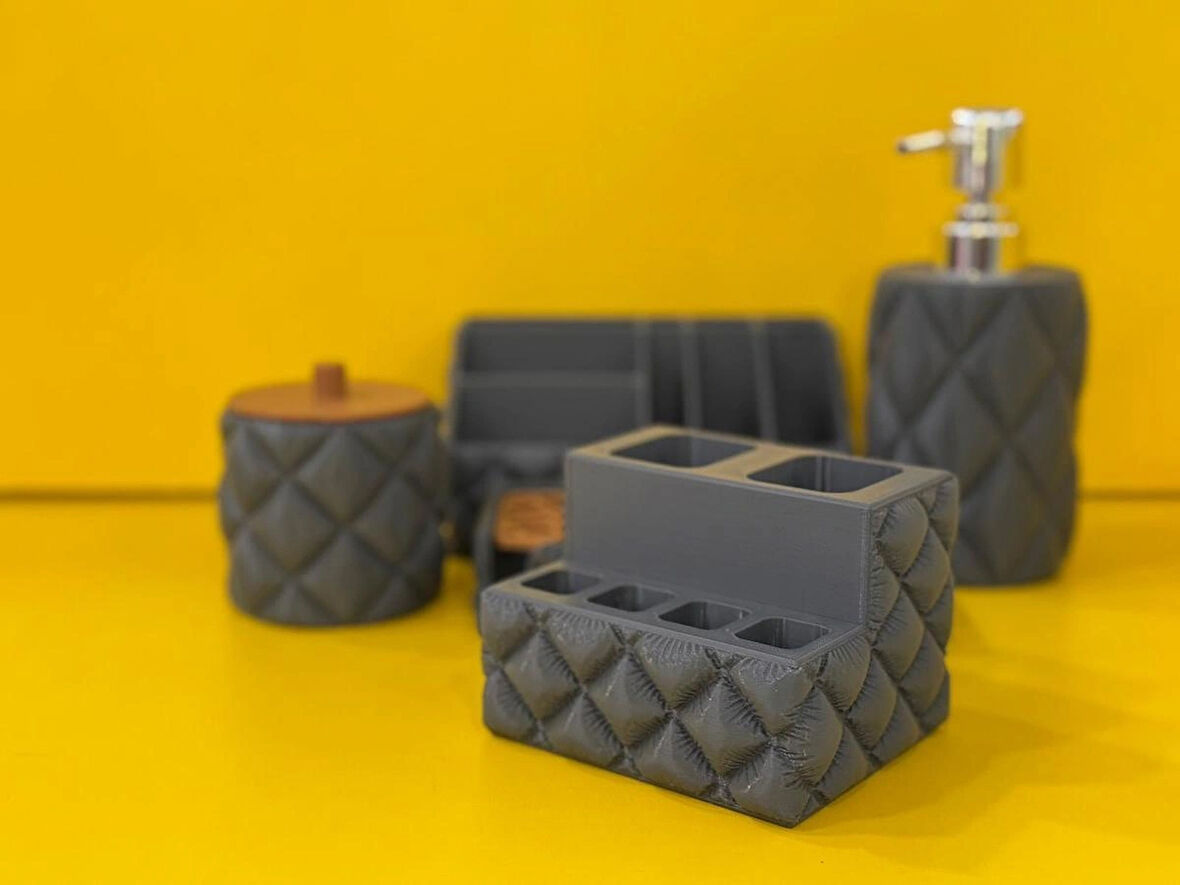 Hijyenik, Şık, Dayanıklı Plastik Banyo Seti