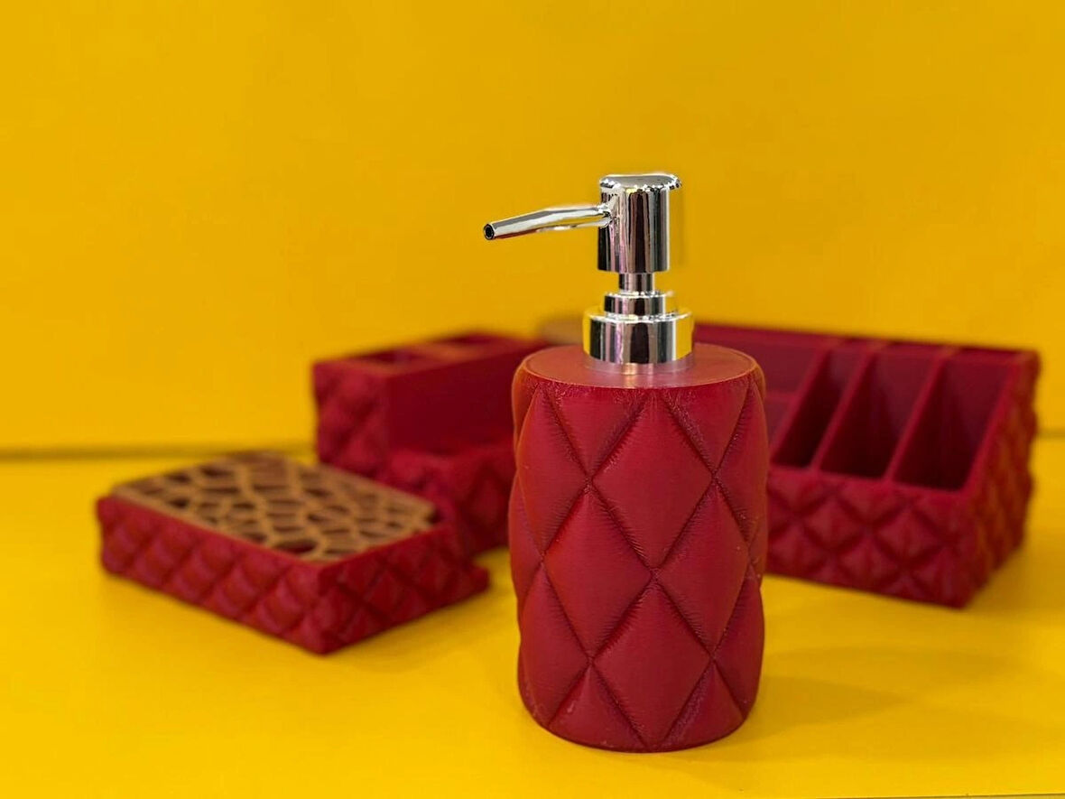 Hijyenik, Şık, Dayanıklı Plastik Banyo Seti
