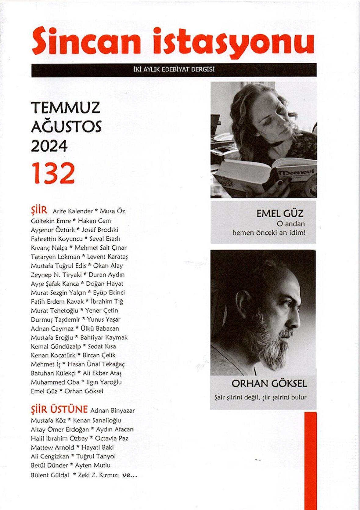 Sincan İstasyonu Dergi 132.Sayı Temmuz-Ağustos 2024