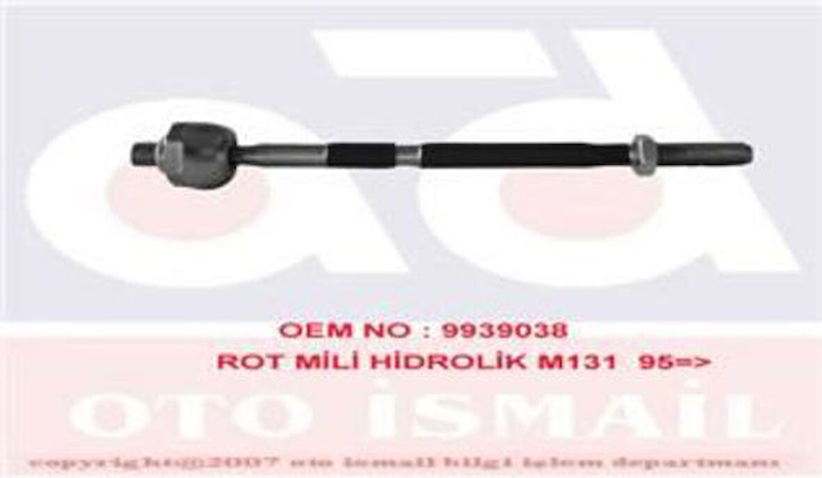 Sismak 110114 Rot Mili Hidrolik Murat 131 SLX 9939038