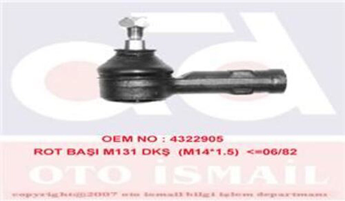 Sismak 110130 Rot Başı Murat 131 DKS SLX 4322905