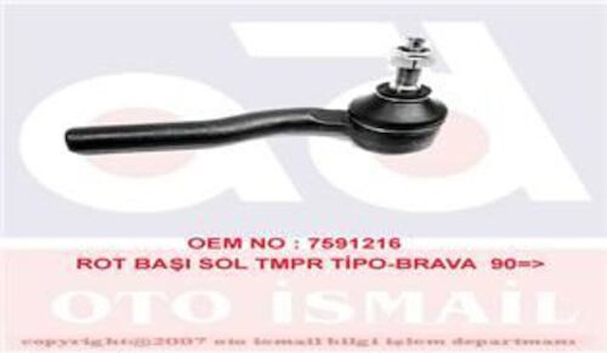 Sismak 110432 Rot Başı Sol Tempra Tipo Brava Bravo 7591216