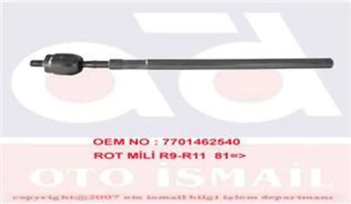 Sismak 120210 Rot Mili Renault 9 Renault 10 7701462540