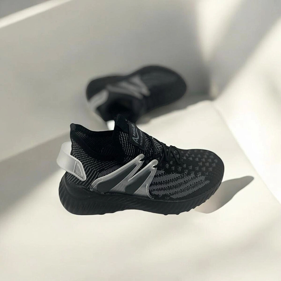 ERKEK ÇOCUK SİYAH GÜNLÜK TRİKO SNEAKER 