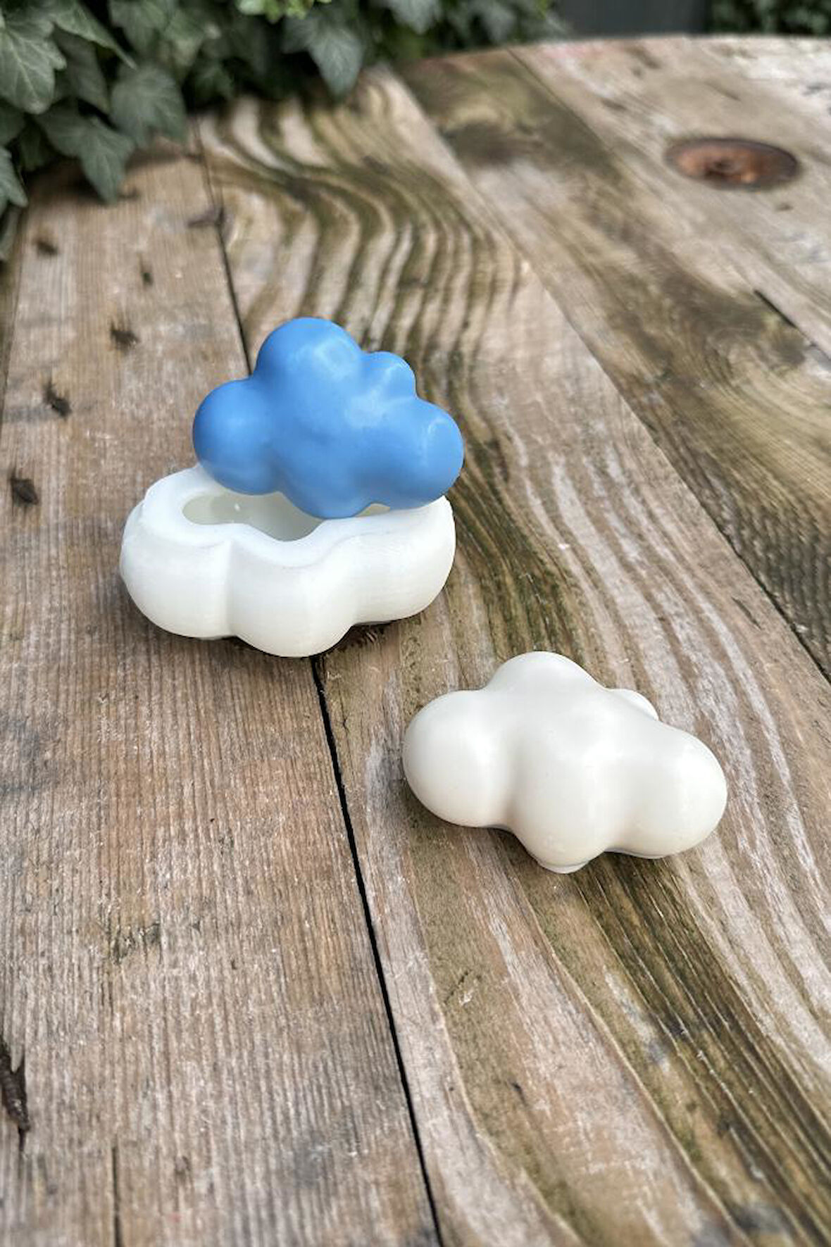 Bubble Bulut 3D Mum Kalıbı ( Silikon ) 1 Adet