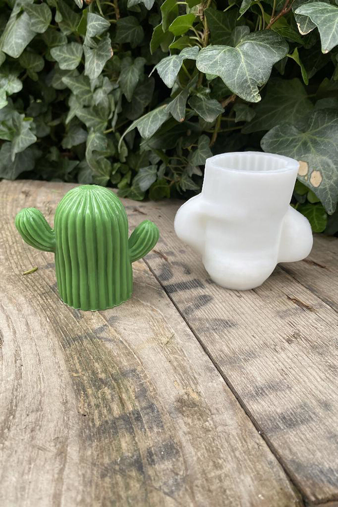 Saguaro Kaktüs Mum Kalıbı ( Silikon ) 1 Adet