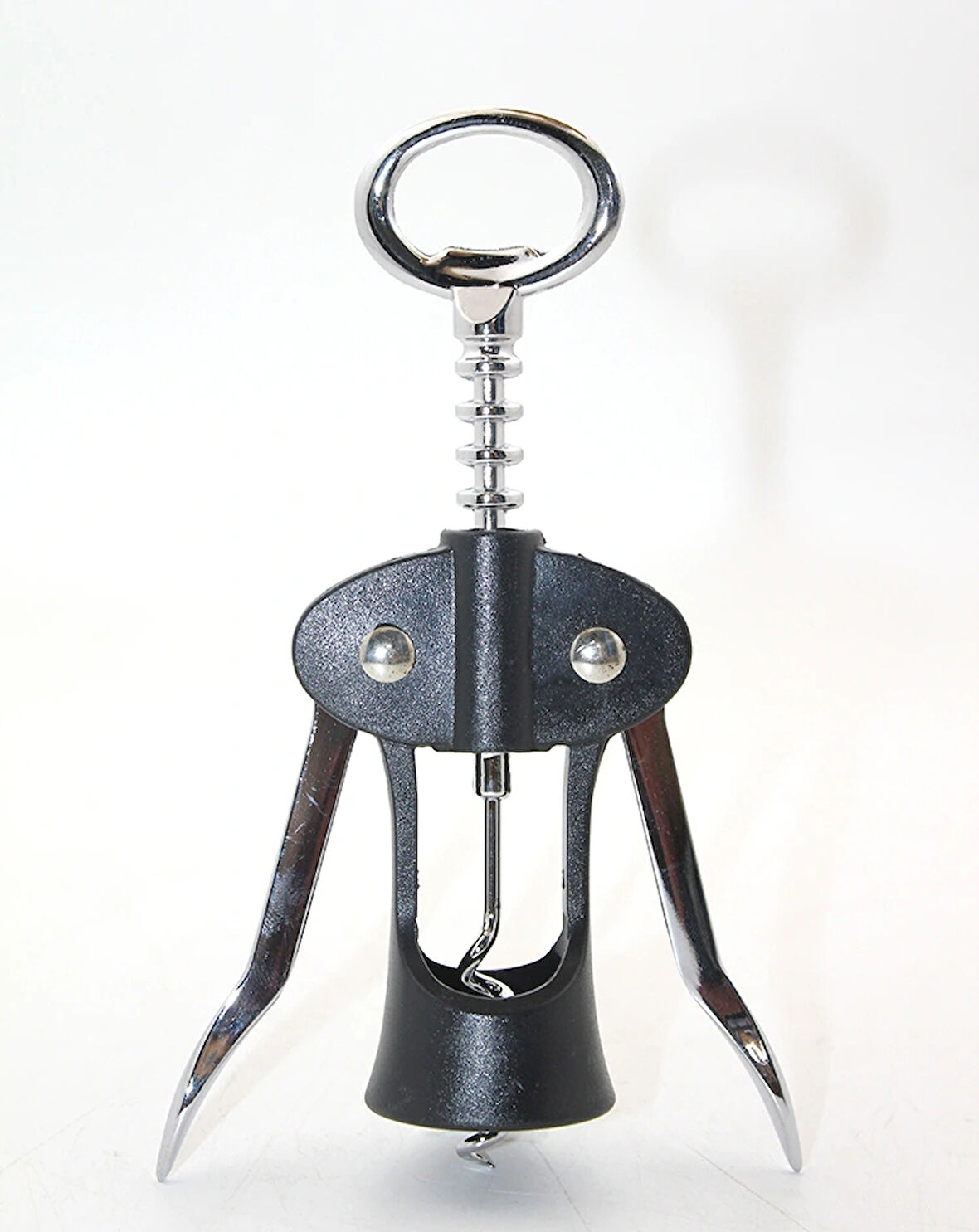 Paslanmaz Çelik Tirbuşon Şarap Açacağı Model 1