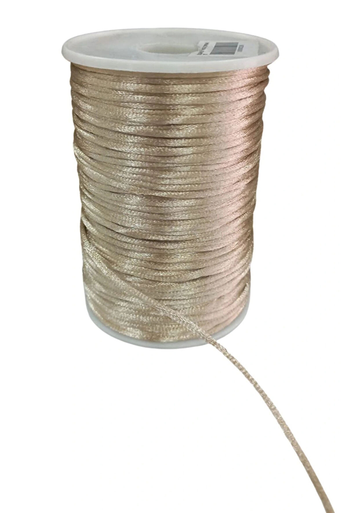 Sıçan Kuyruğu İp Floş 0,5 Mm Bej 5 Metre